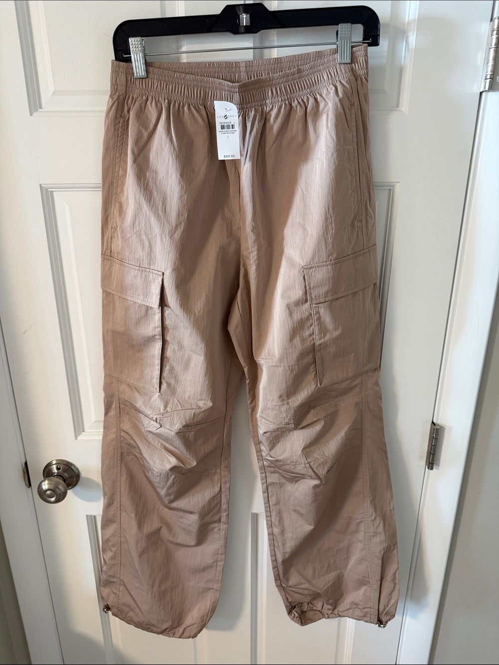 NWT Lou & Grey Gorpcore Baggy Jogger Parachute Streetwear Cargo Pants Small